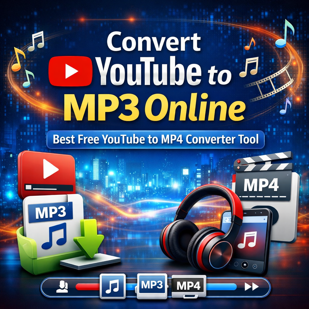 Convert YouTube to MP3 Online – Best Free YouTube to MP4 Converter Tool