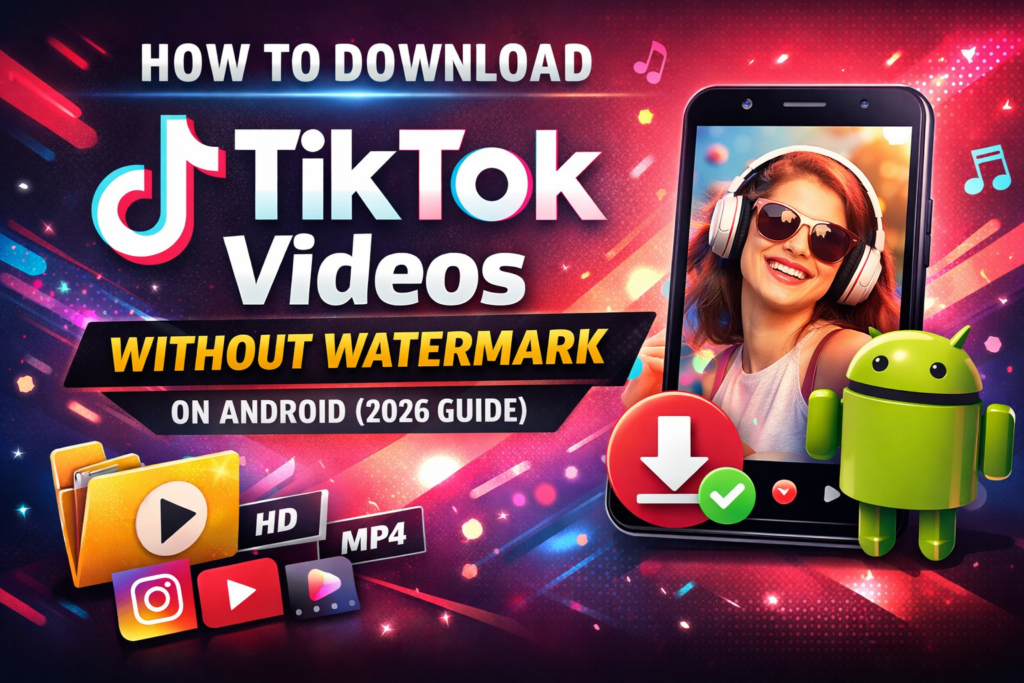 How to Download TikTok Videos Without Watermark on Android (2026 Guide)